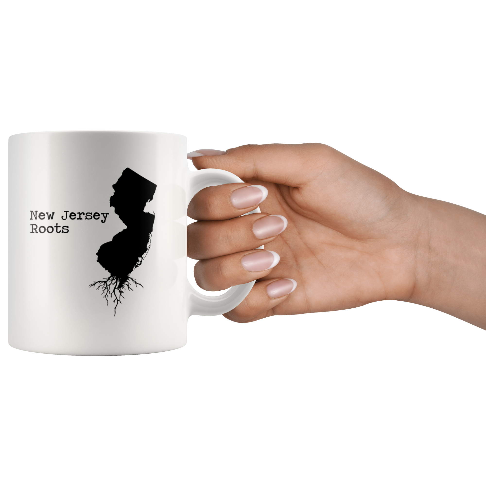 White Mugs - New Jersey Roots