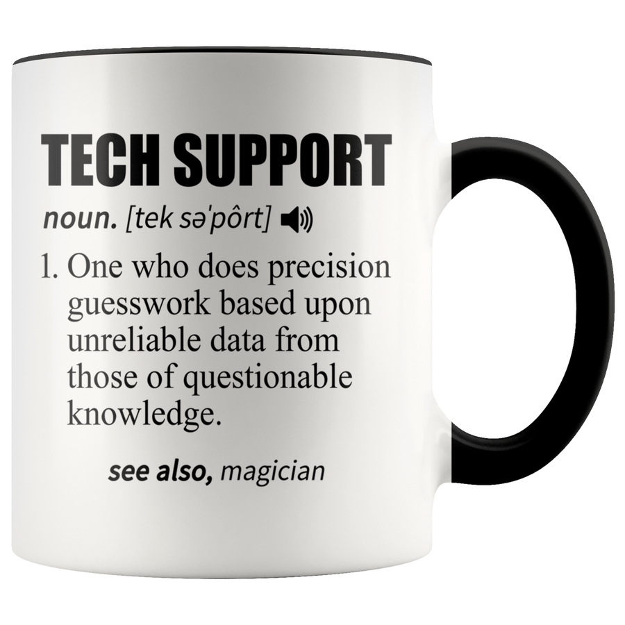 Accent Mug - Tech Support Definition