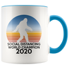 Accent Mug - Bigfoot Social Distance World Champion
