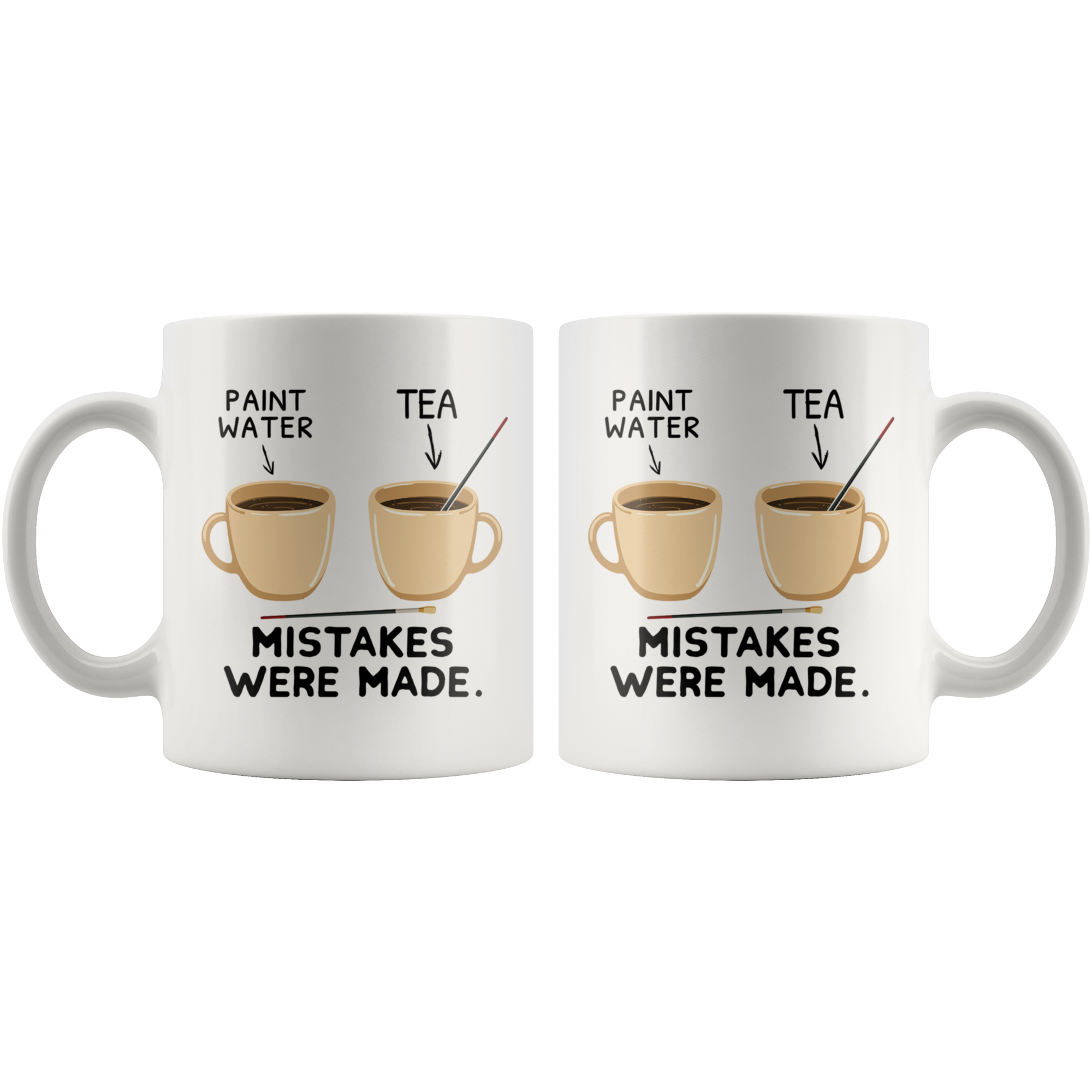 White 11oz Mug - Tea Mistakes