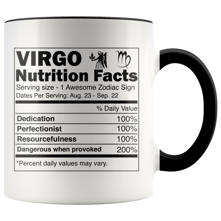Accent Mug - Virgo Nutrition Facts