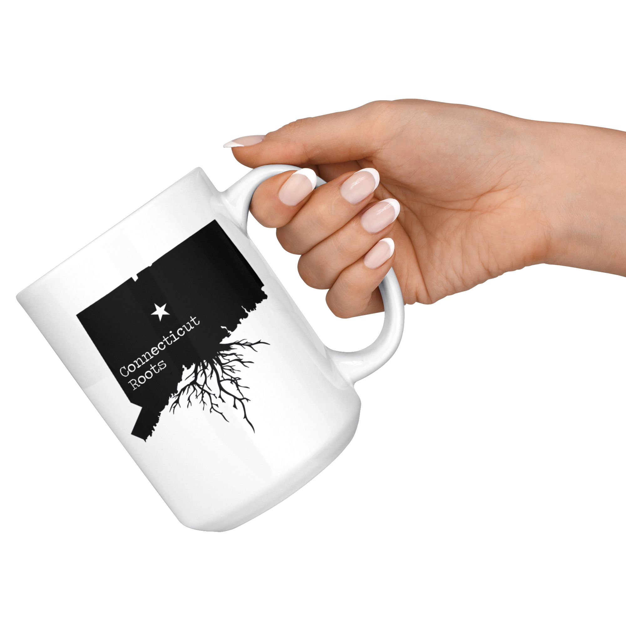 White Mugs - Connecticut Roots