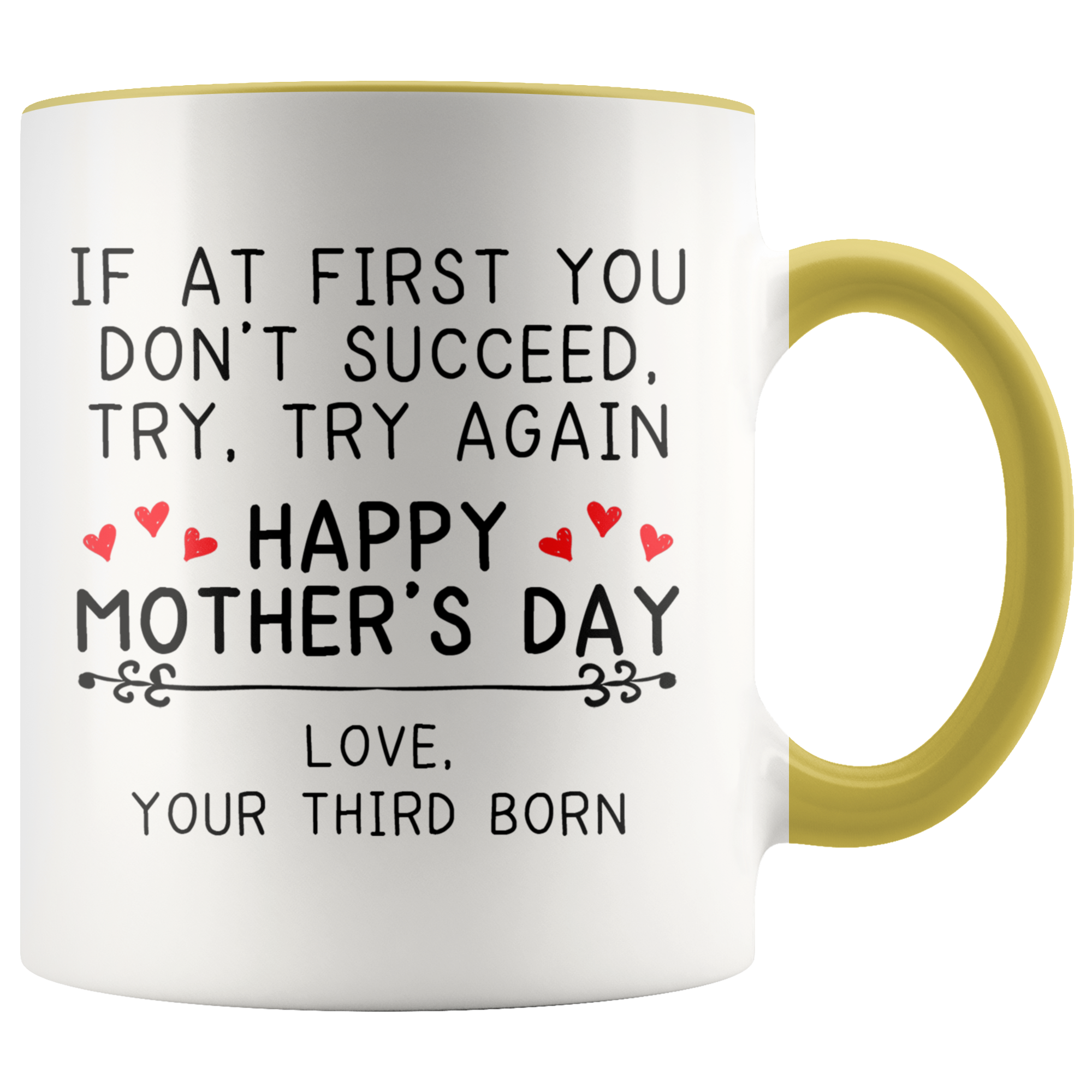 Accent Mug - Third Born Mother's Day