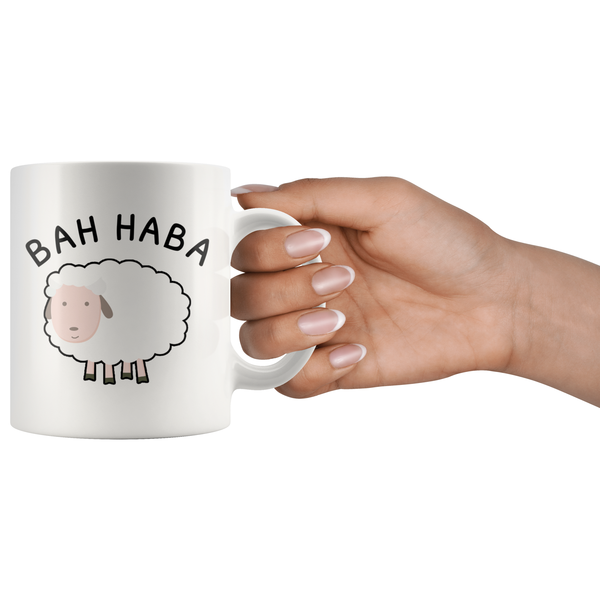 White 11oz Mug - Bah Haba Maine