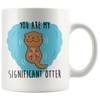 White 11oz Mug - Significant Otter