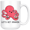 White Mugs - Let's Get Kraken