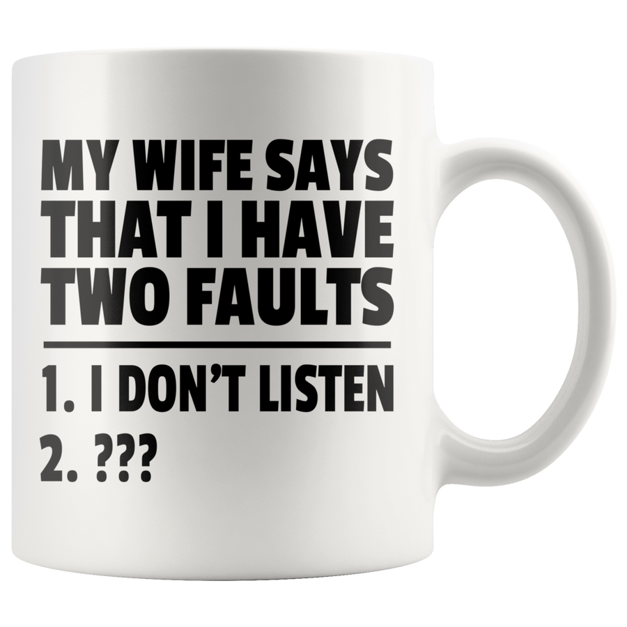 White Mugs - Wife Two Faults