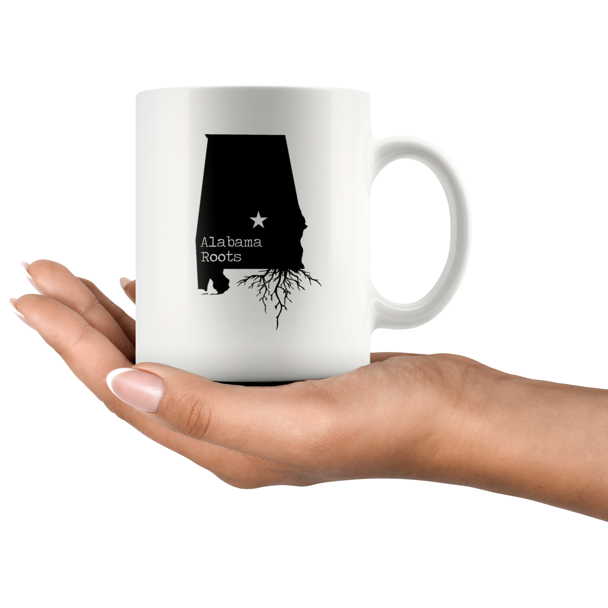 White Mugs - Alabama Roots