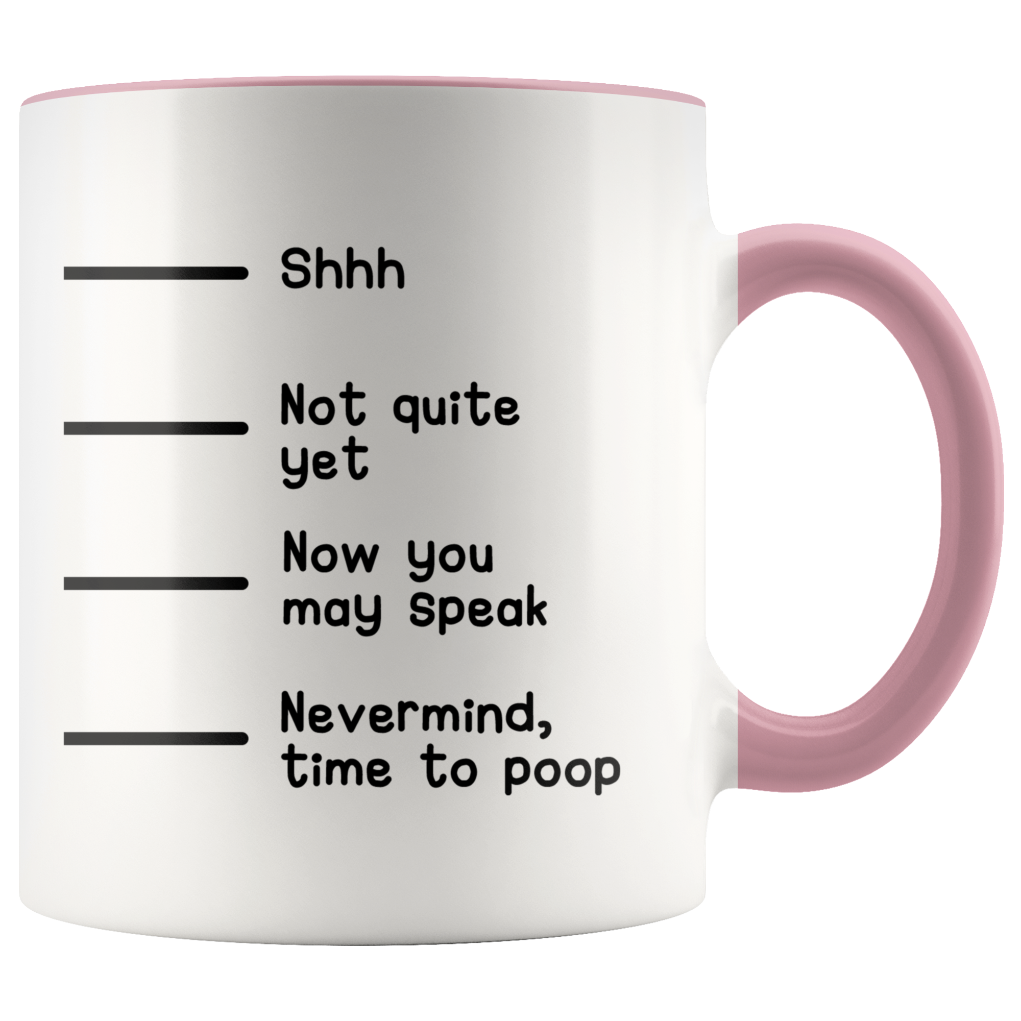 Accent Mug - Time To Poop