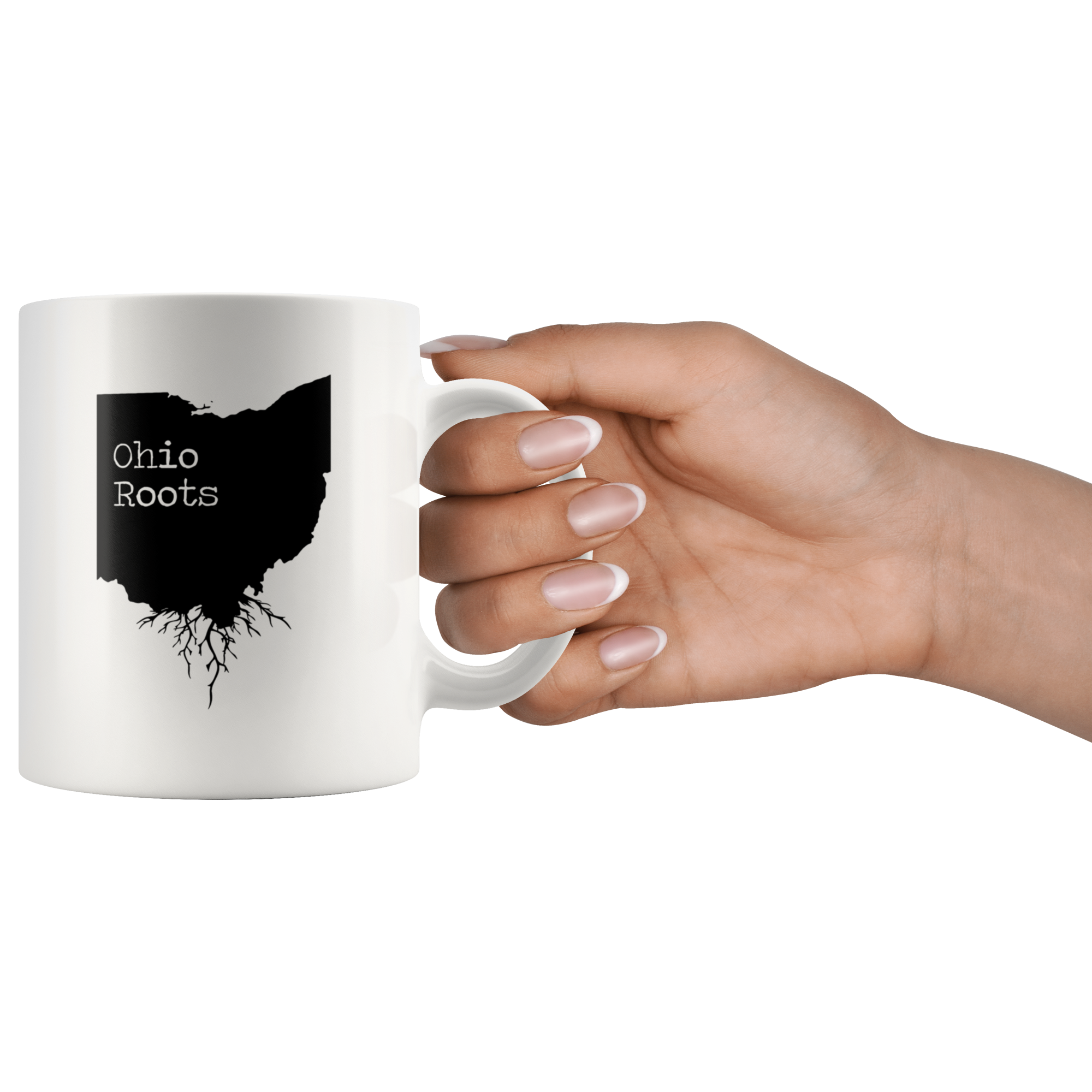 White Mugs - Ohio Roots
