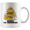 White 11oz Mug - Behold The Meowntain