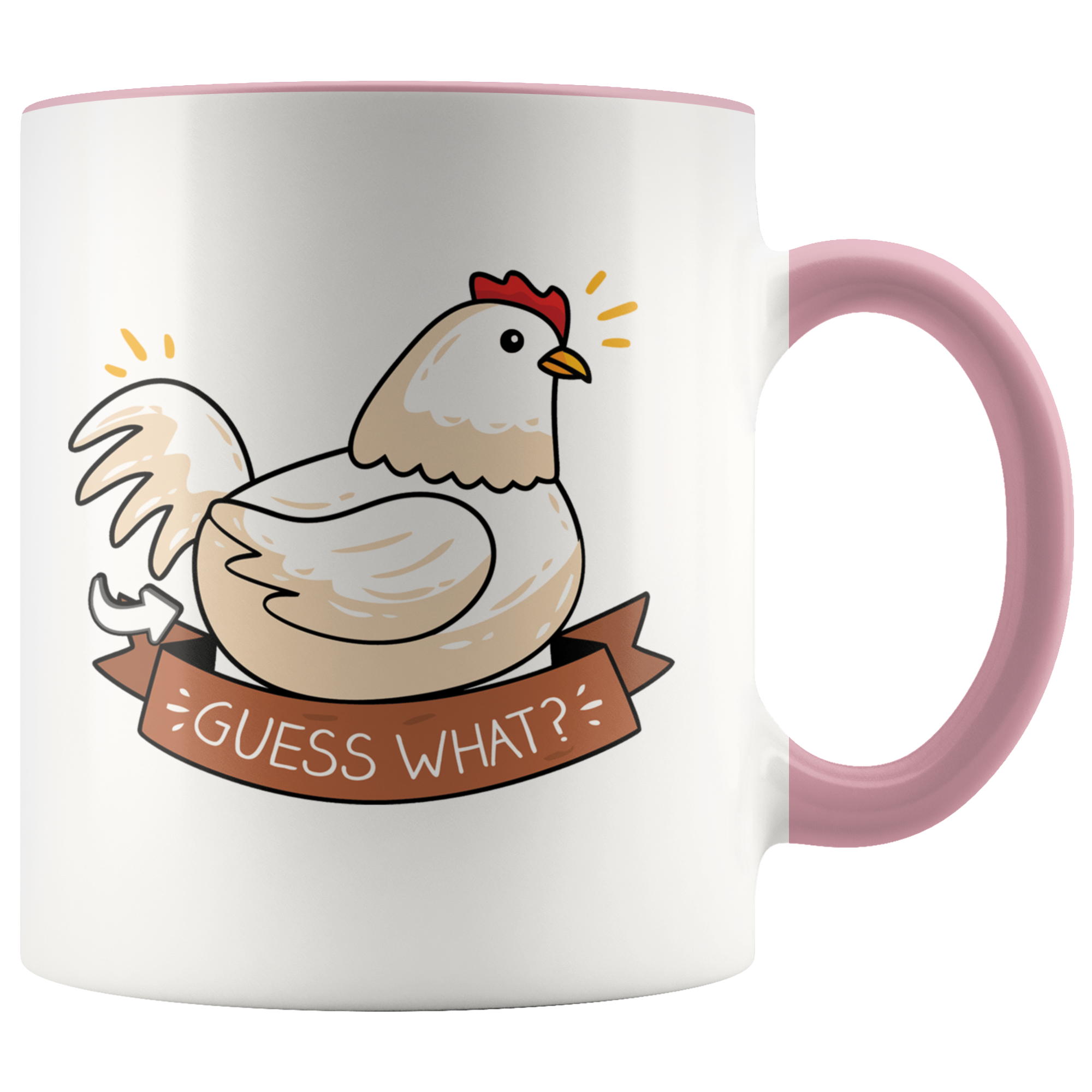 Accent Mug - Chicken Butt Mug