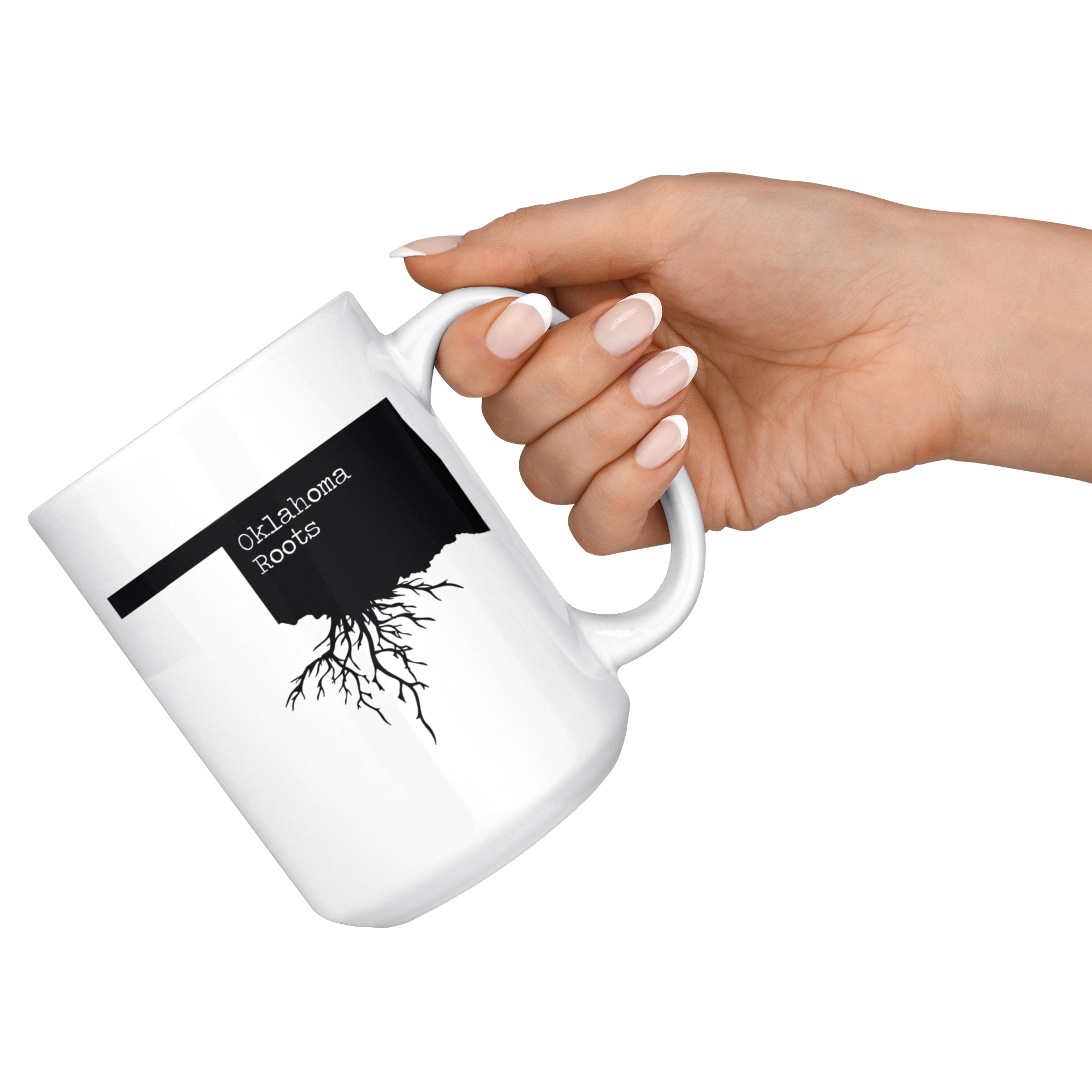 White Mugs - Oklahoma Roots