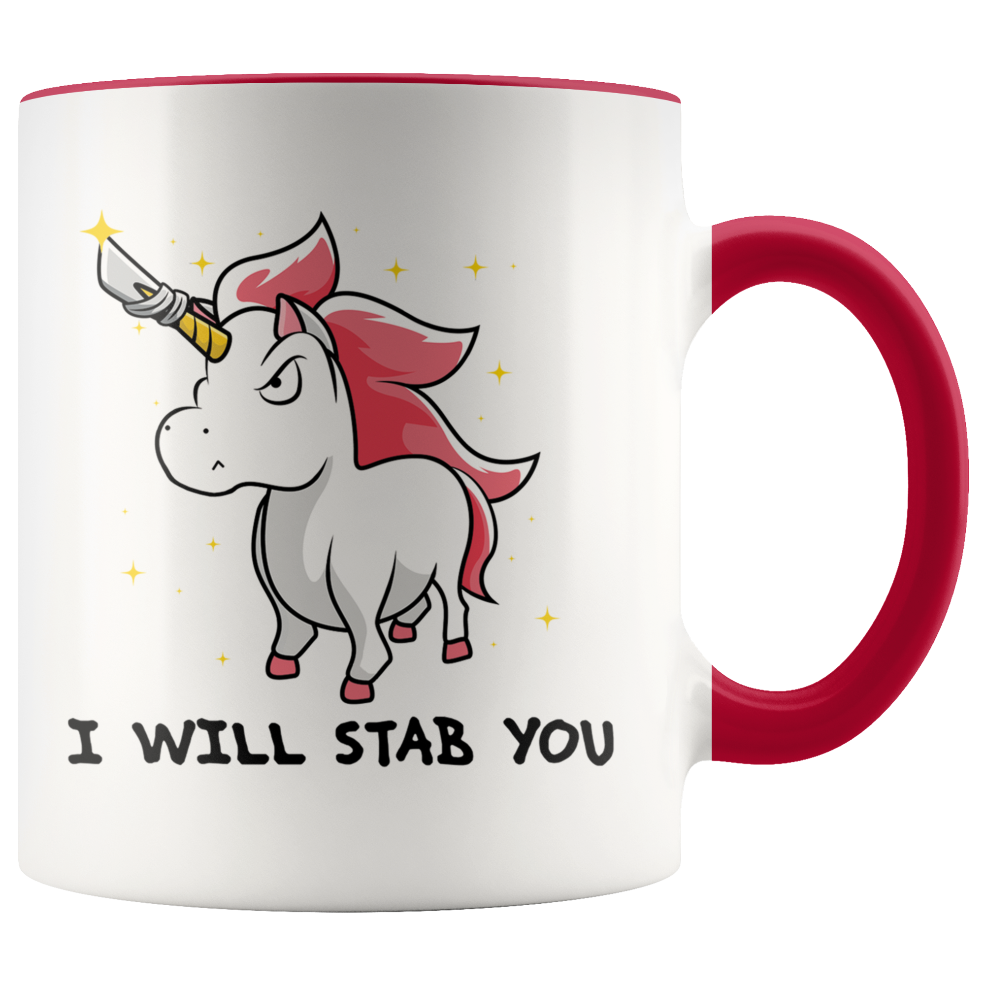 Accent Mug - Unicorn Will Stab You