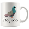 White Mugs - Stay Coo