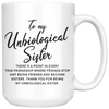 White Mugs - Unbiological Sister