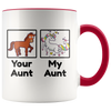 Accent Mug - Your Aunt My Aunt Unicorn