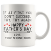 White Mugs - Father's Day Love Second Born