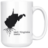 White Mugs - West Virginia Roots