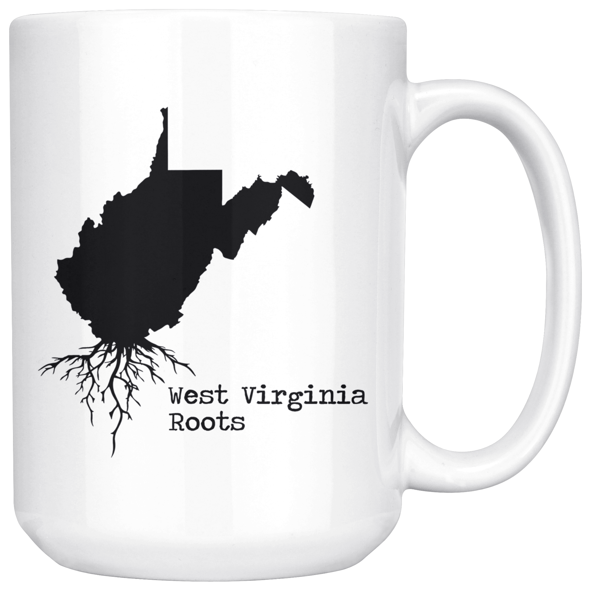 White Mugs - West Virginia Roots