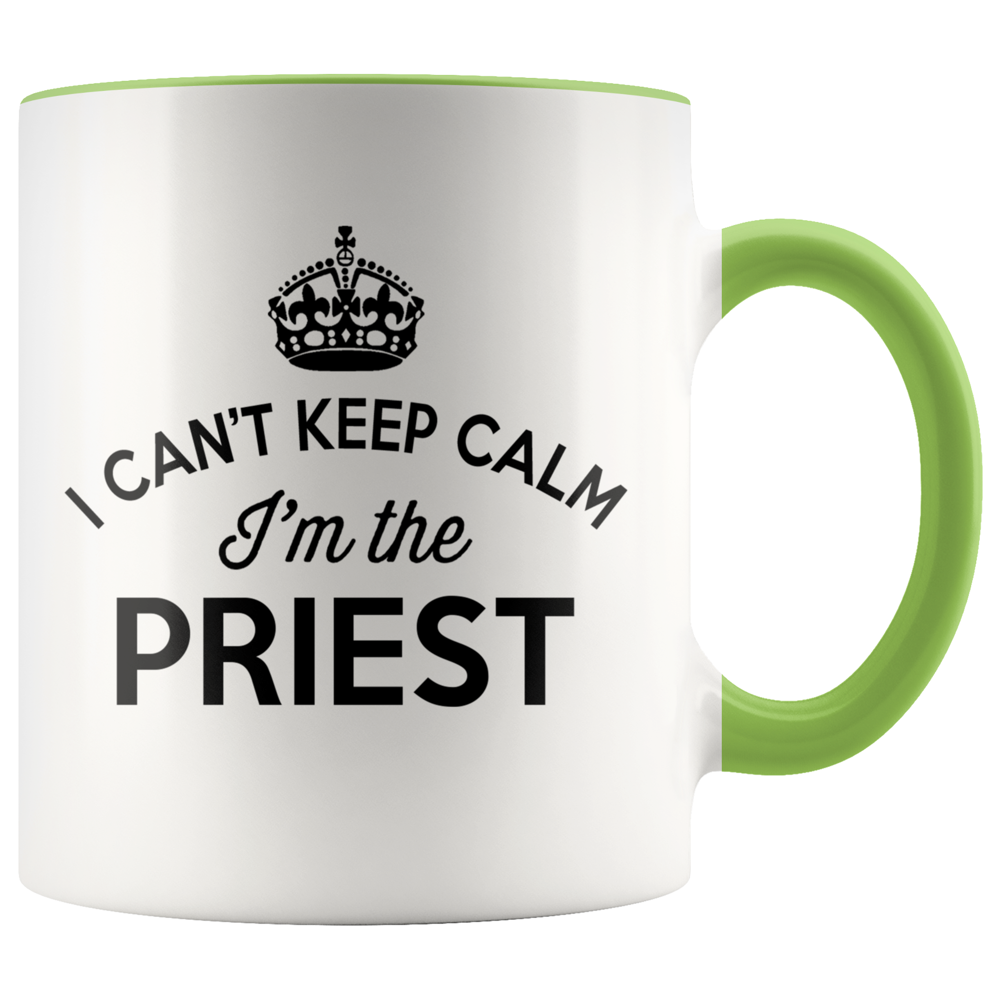 Accent Mug - Priest Keep Calm