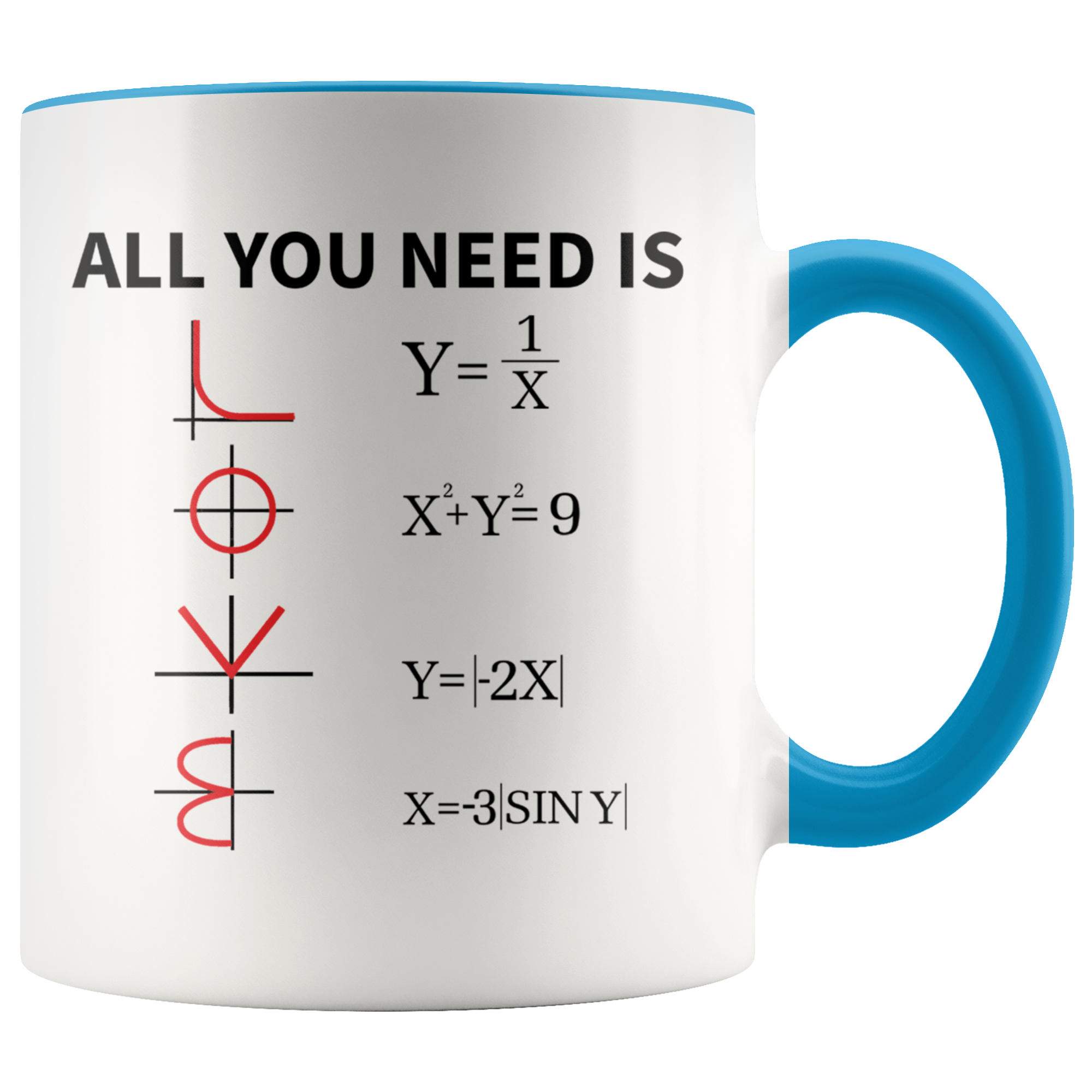 Accent Mug - Math Love