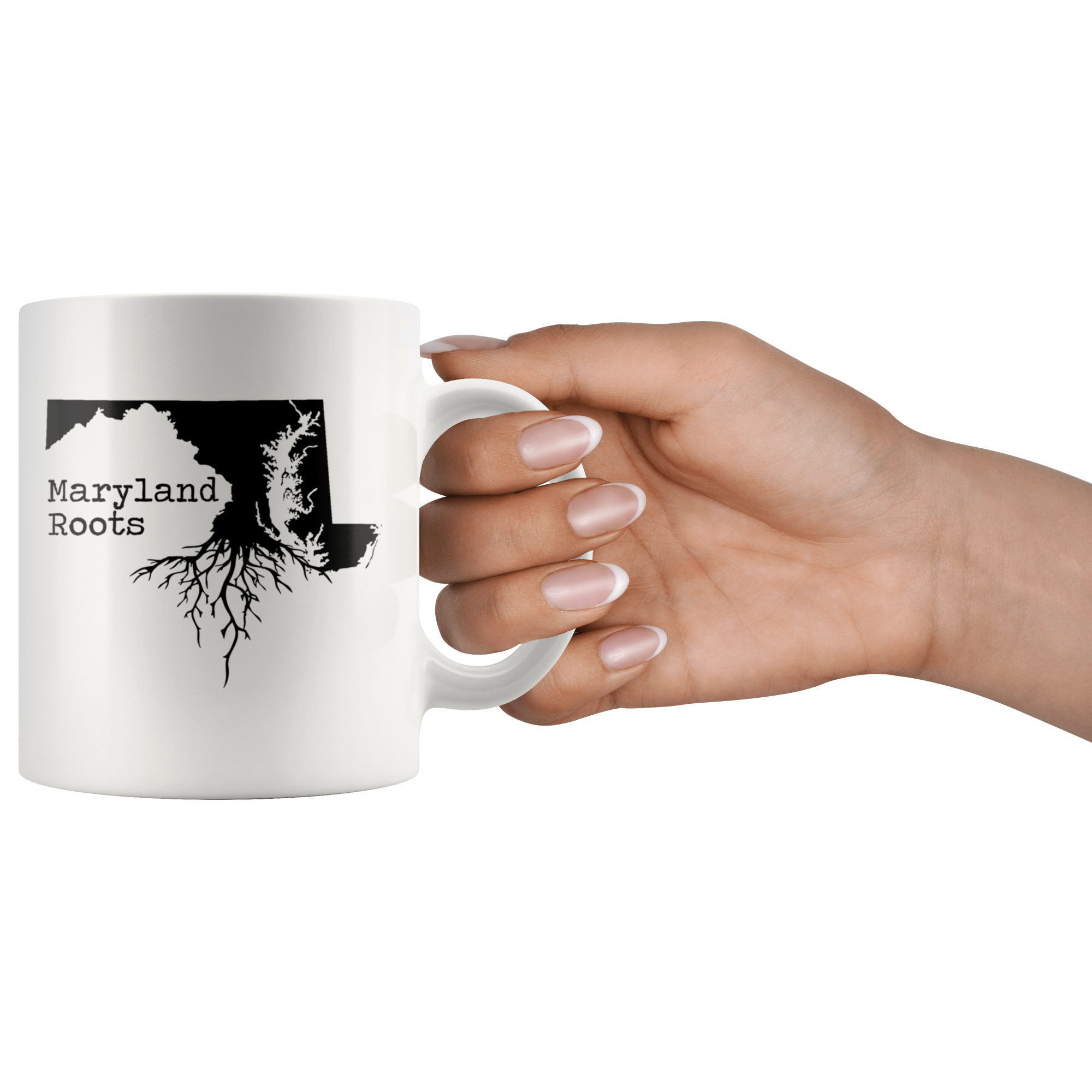 White Mugs - Maryland Roots