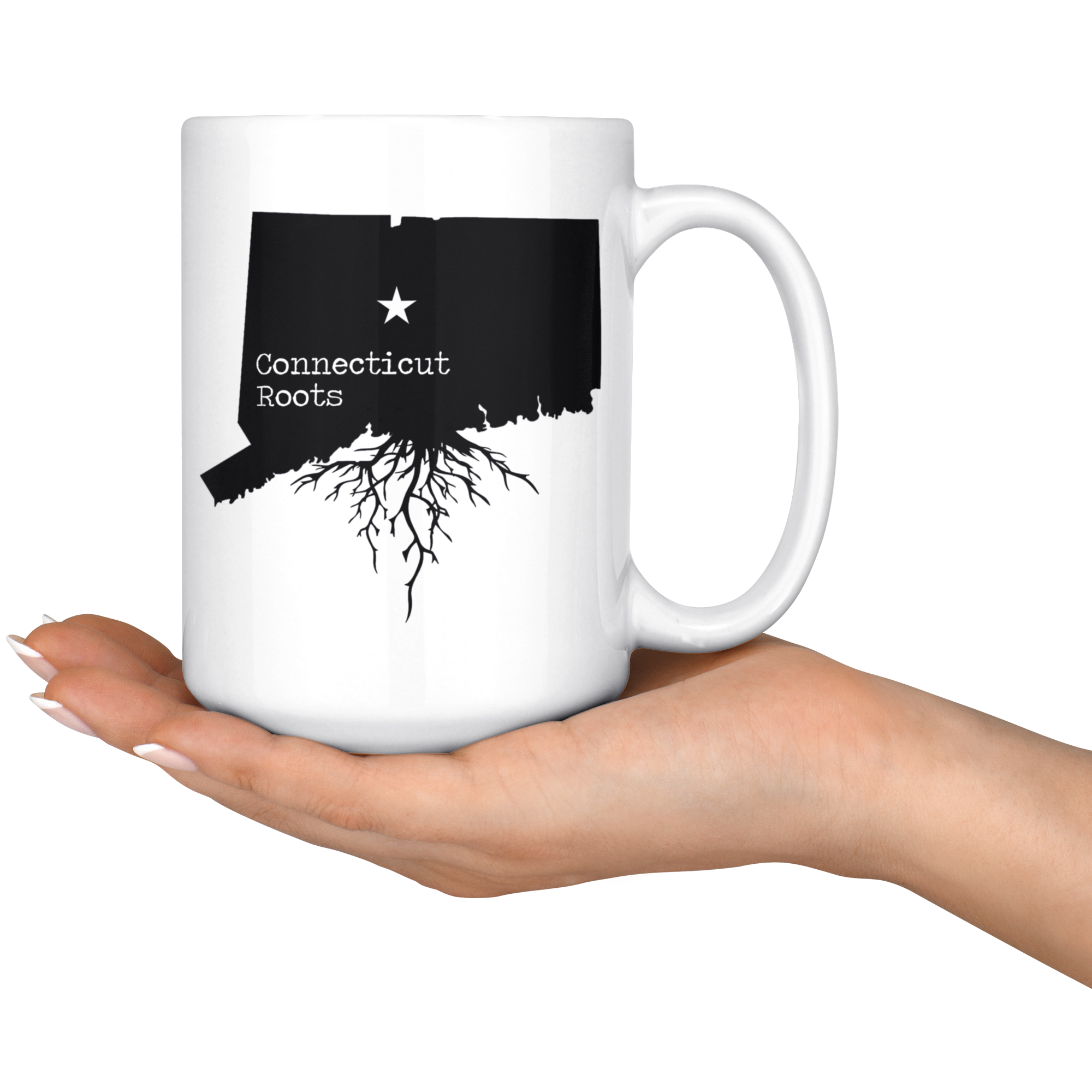 White Mugs - Connecticut Roots