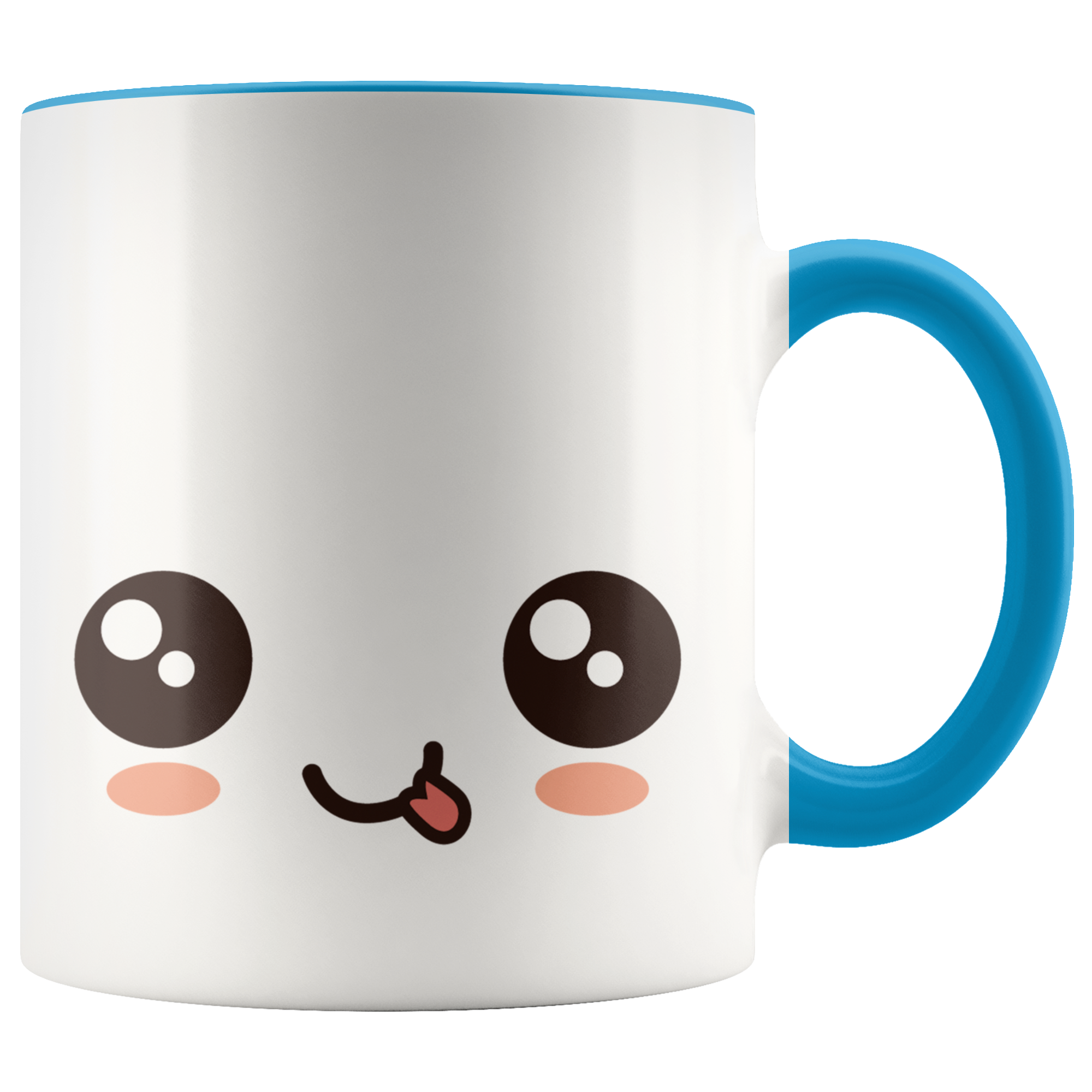 Accent Mug - Kawaii Smiley Face