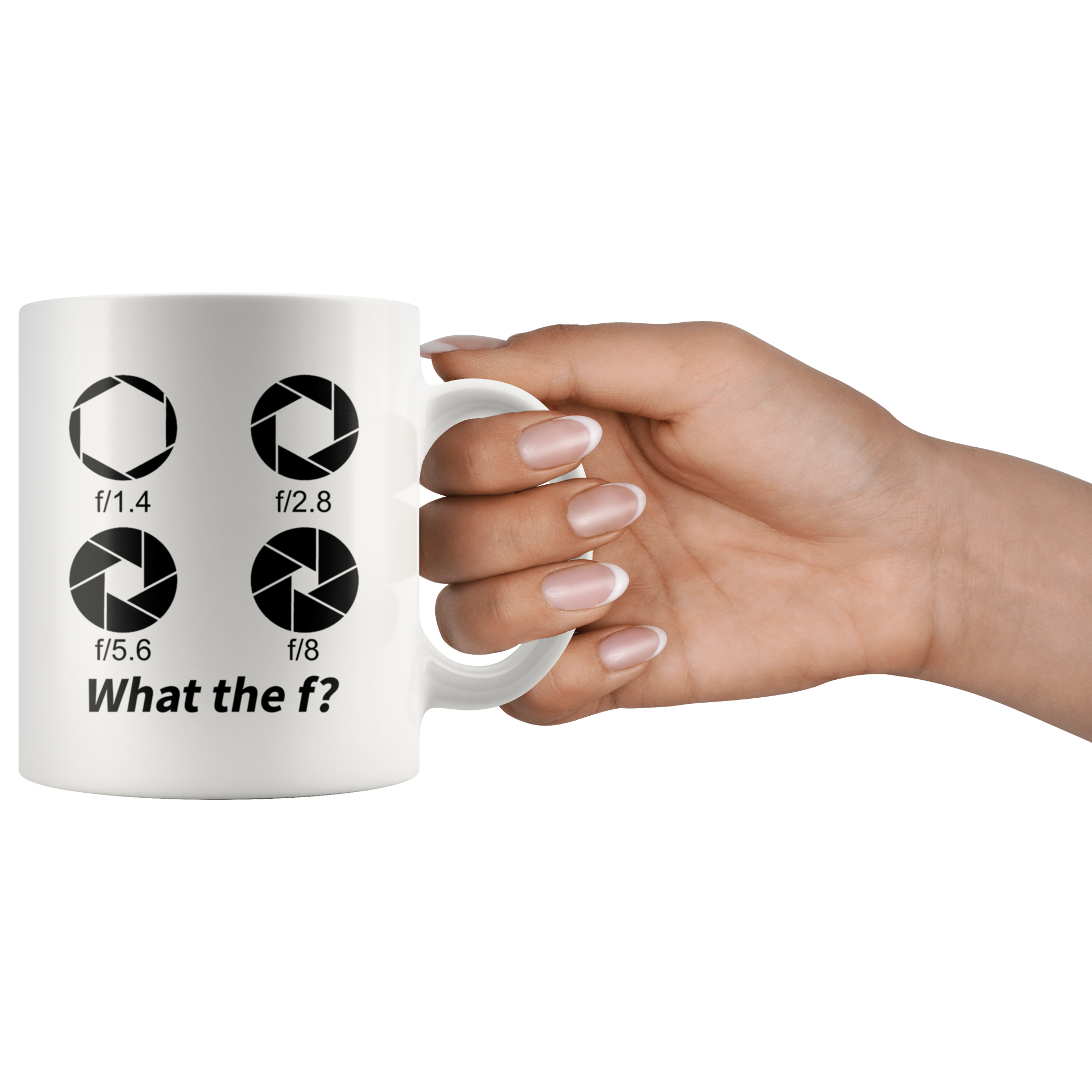 White 11oz Mug - Photography What The F