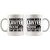 White Mugs - Lawyer Pig In Mud