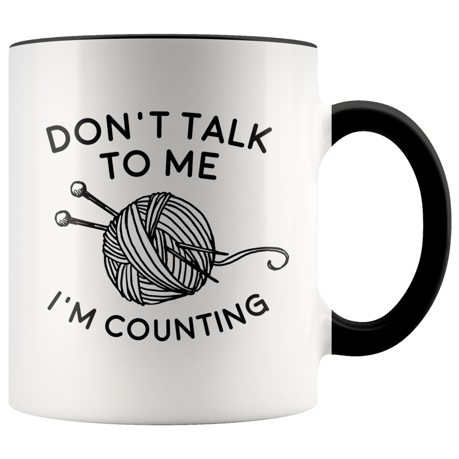 Accent Mug - Don't Talk I'm Counting