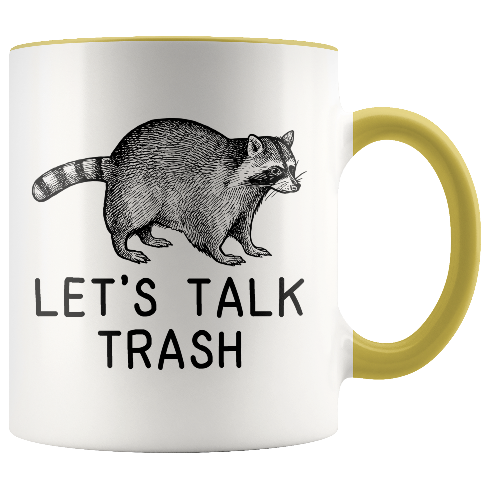 Accent Mug - Let's Talk Trash