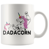 White 11oz Mug - Dadacorn