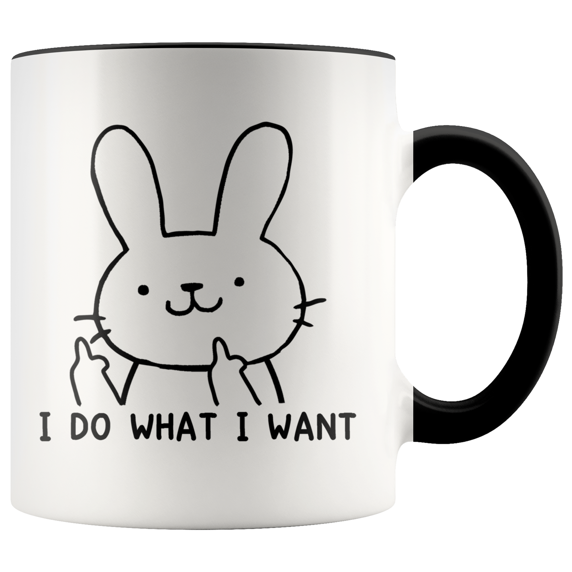 Accent Mug - Bunny Do What I Want