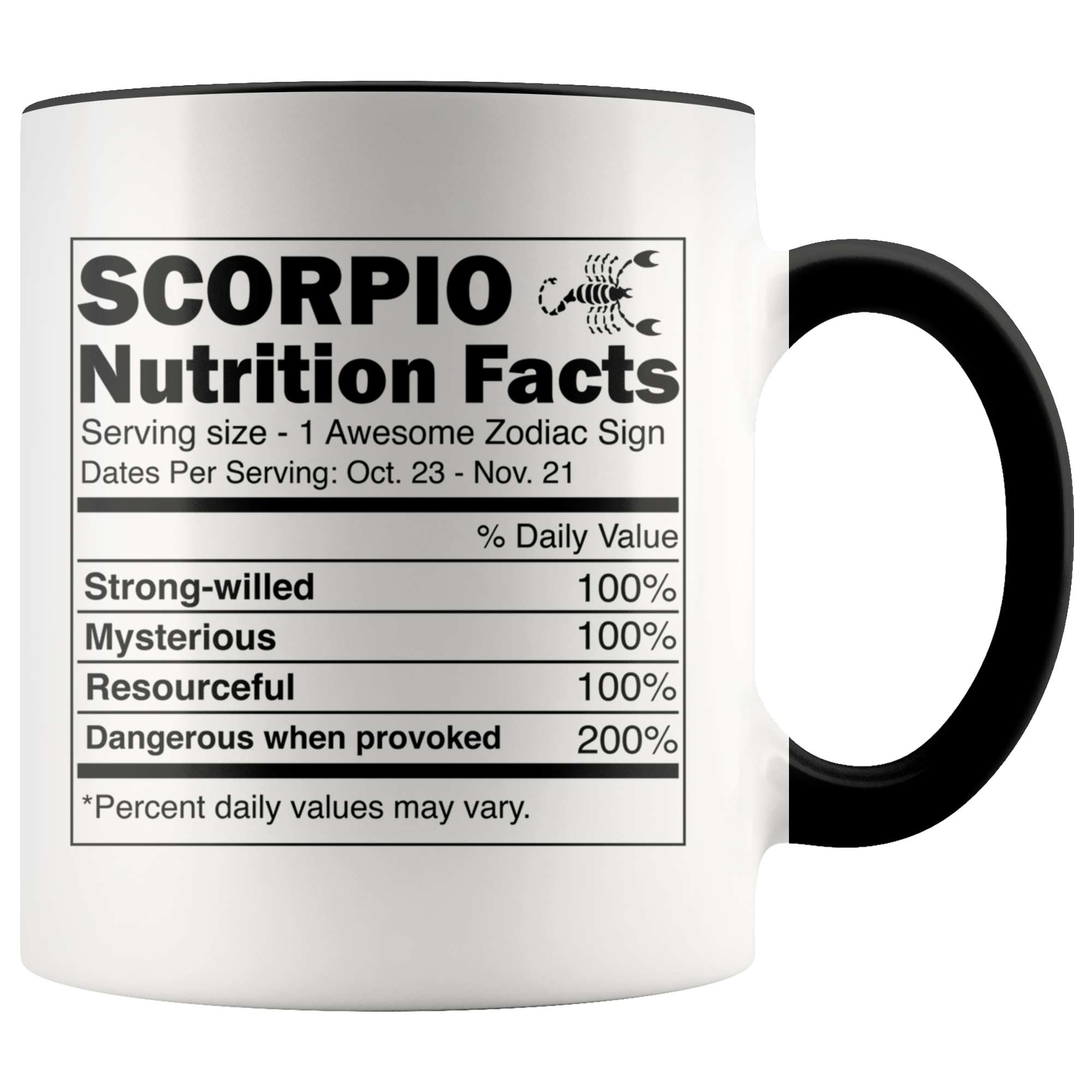 Accent Mug - Scorpio Zodiac Mug
