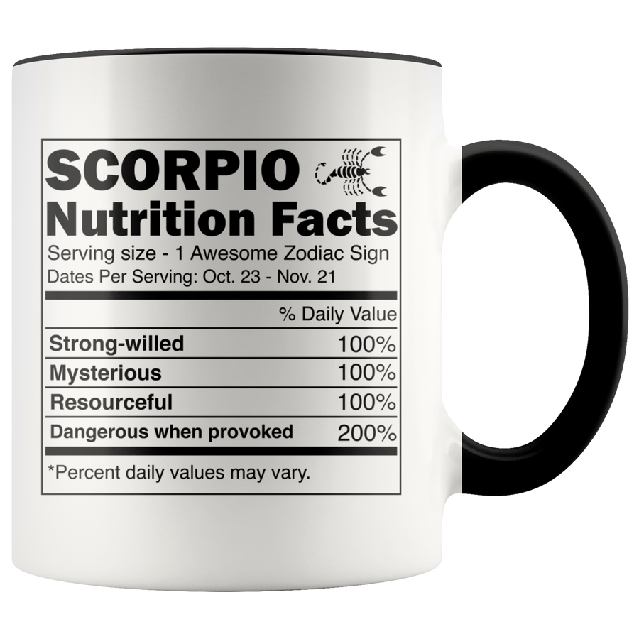 Accent Mug - Scorpio Zodiac Mug