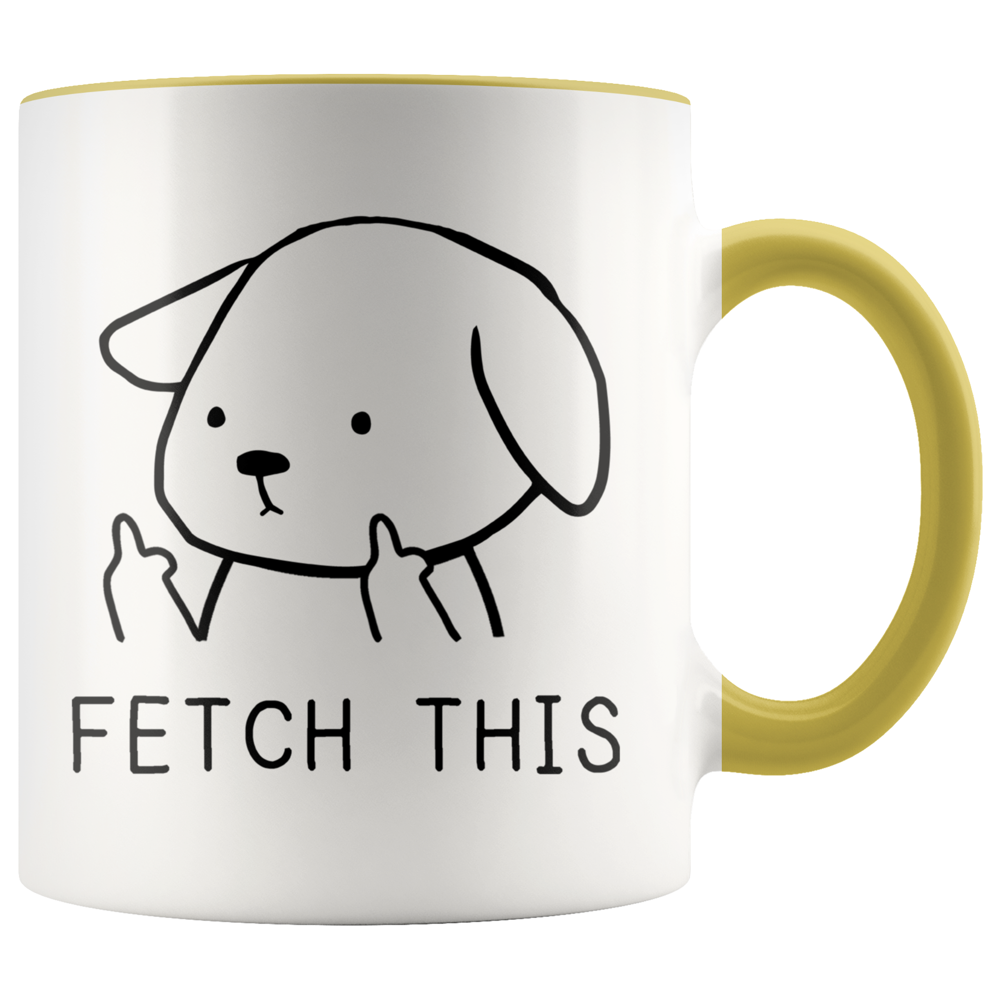 Accent Mug - Fetch This Dog