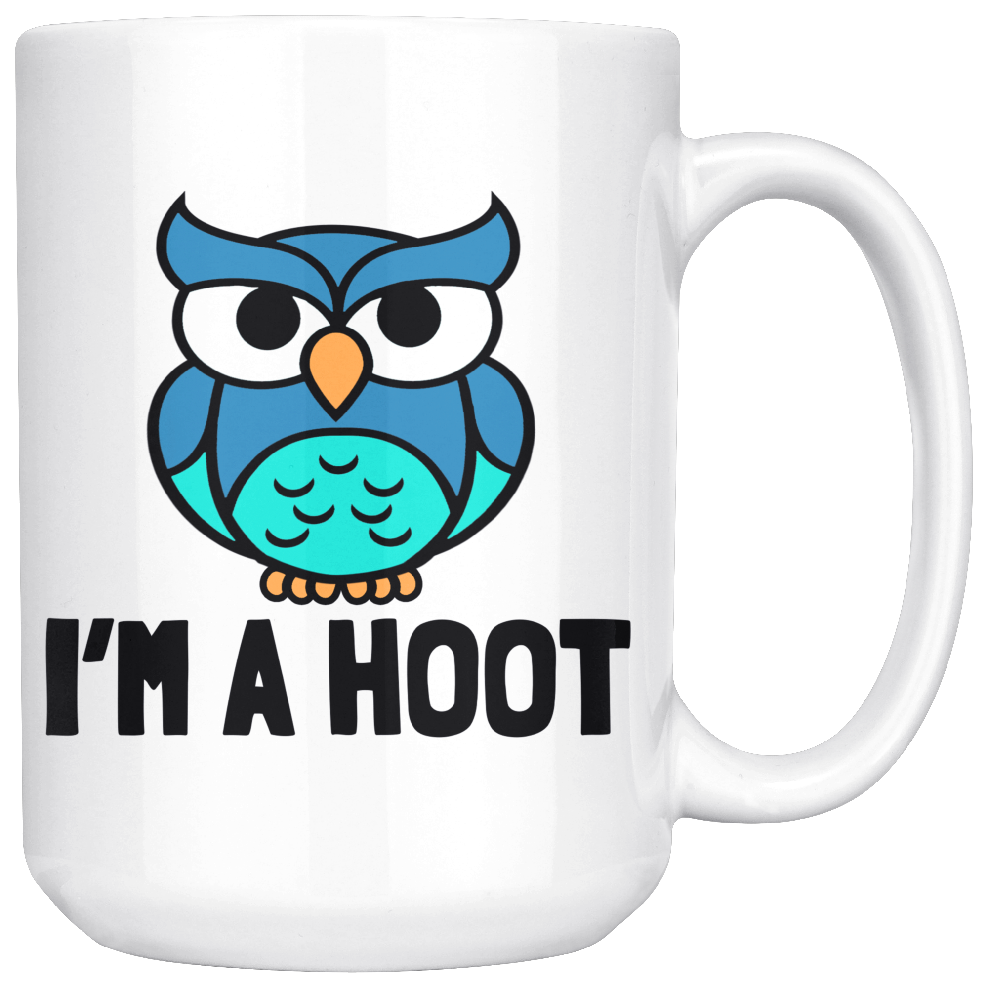 White Mugs - Owl I'm A Hoot