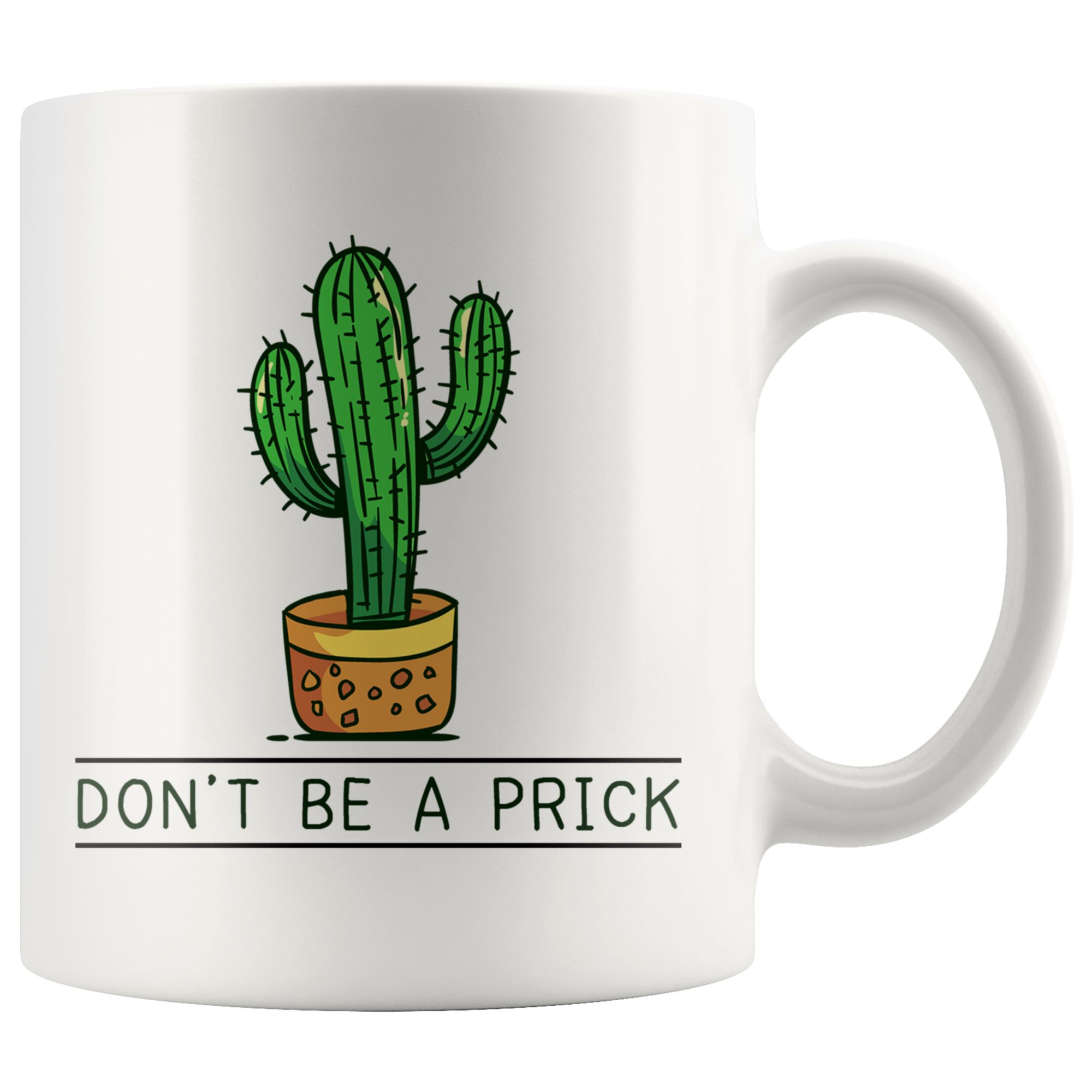 Accent Mug - Cactus Don't Be A Prick