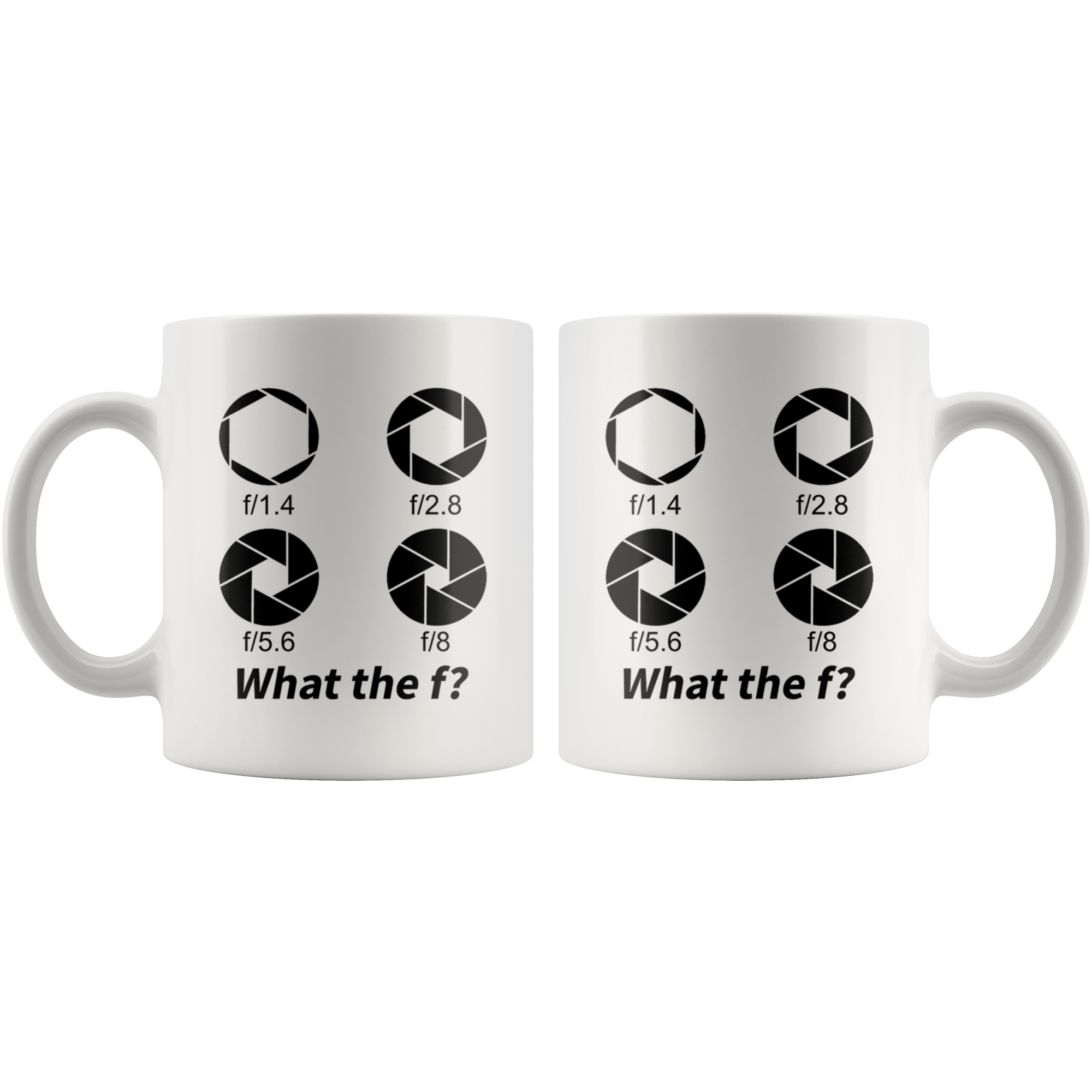 White 11oz Mug - Photography What The F