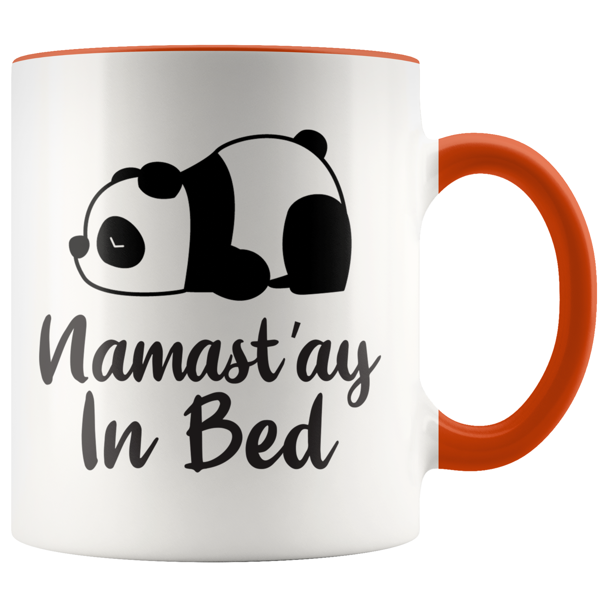 Accent Mug - Namastay In Bed Panda