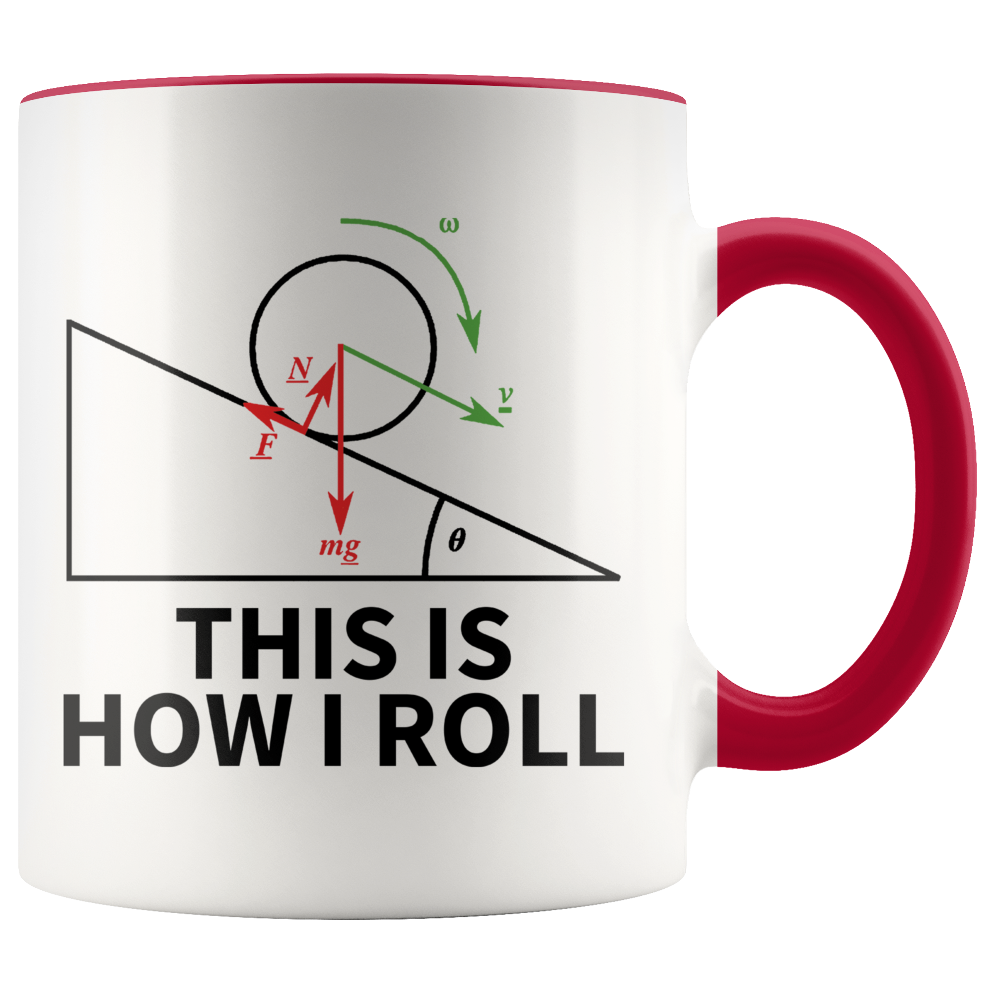 Accent Mug - Physics How I Roll