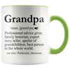 Accent Mug - Grandpa Definition