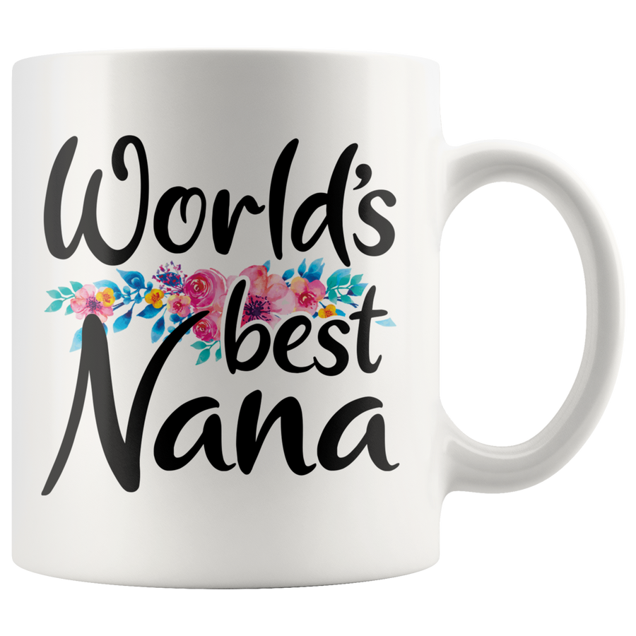 White 11oz Mug - World's Best Nana
