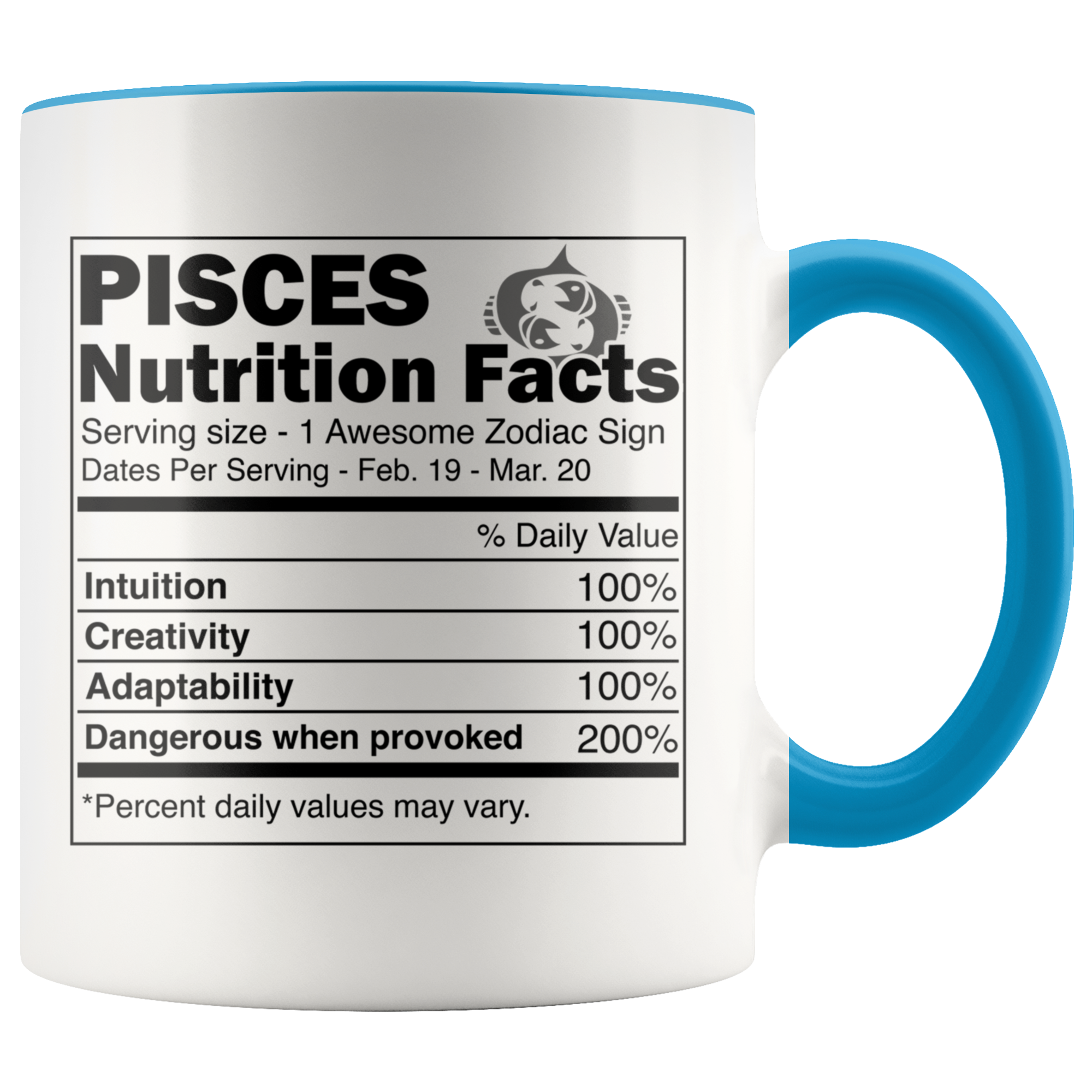 Accent Mug - Pisces Zodiac Nutrition