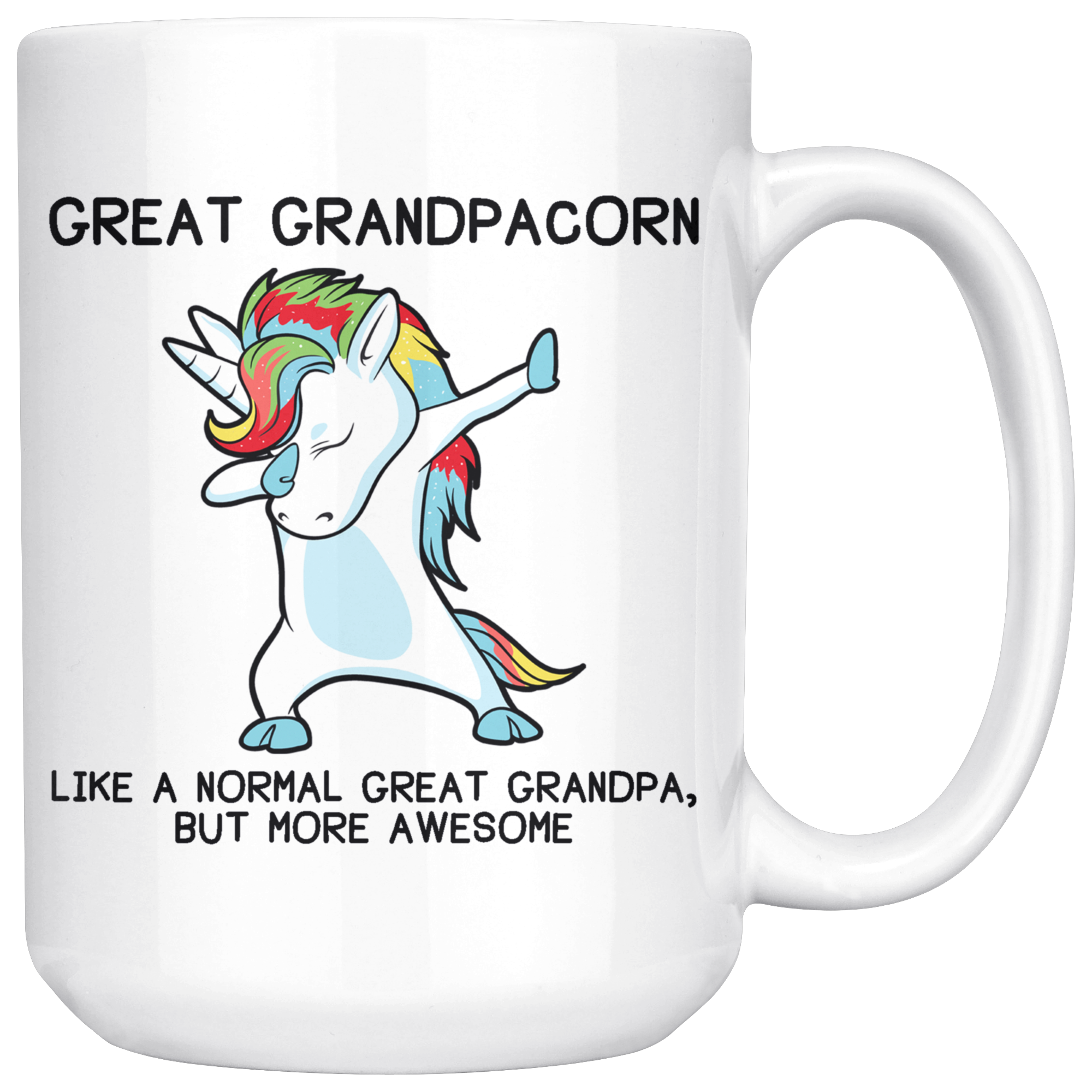 White Mugs - Great Grandpacorn