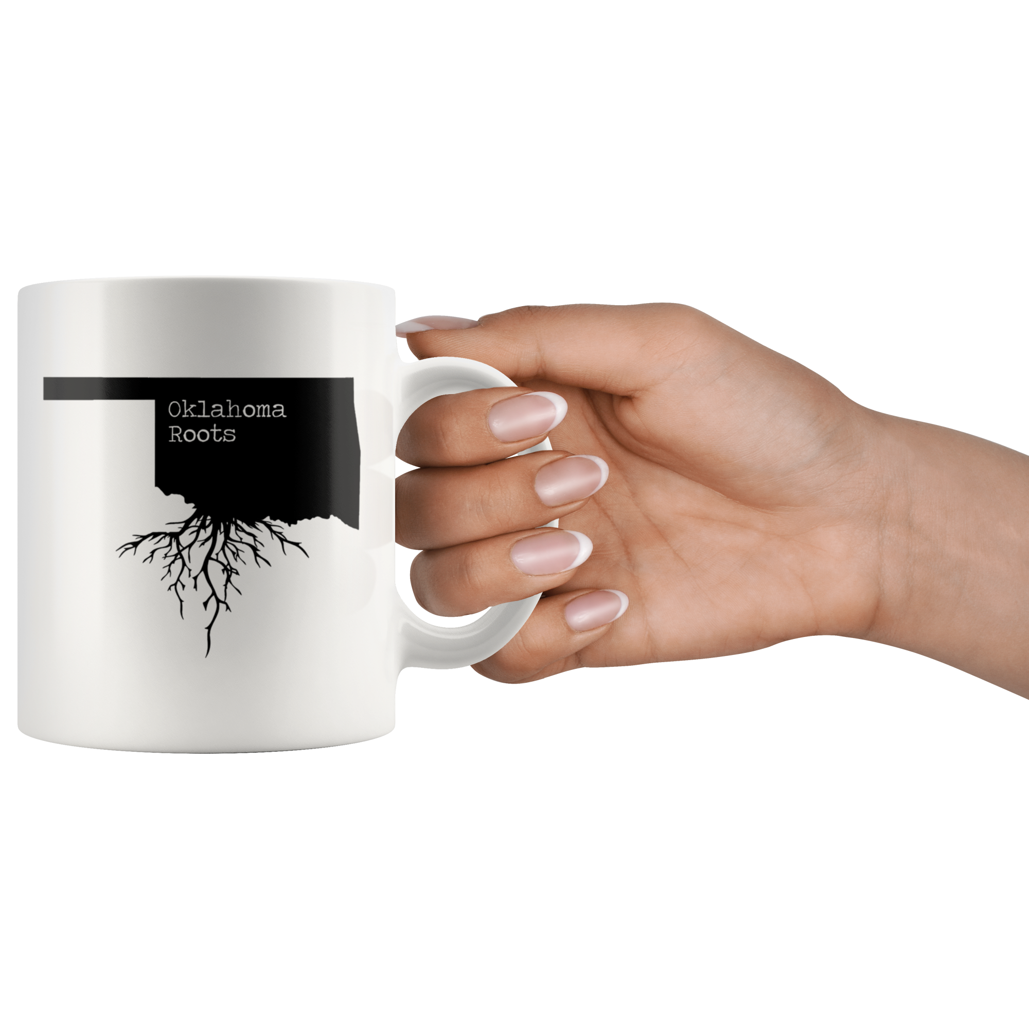 White Mugs - Oklahoma Roots