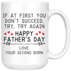 White Mugs - Father's Day Love Second Born