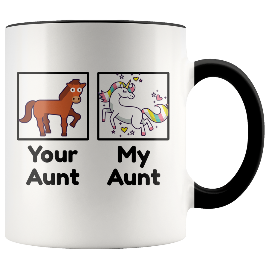 Accent Mug - Your Aunt My Aunt Unicorn